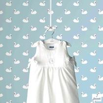 Papel de Parede Jacadi Trousseau Bleu Ciel 36171401 - Rolo: 10m x 0,53m