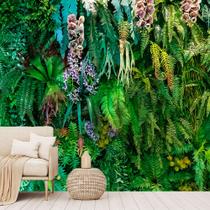 Papel de Parede Jardim Vertical Natureza Verde Sala Painel - 308pcp