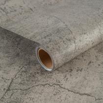 Papel de parede JSEVEM Espesso Marrom Claro Cinza Concreto 16x354cm Papel de parede JSEVEM Espesso Marrom Claro Cinza Concreto 16x354cm