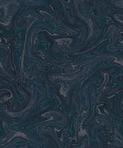 Papel de parede kantai milan 2 - efeito manchado azul escuro