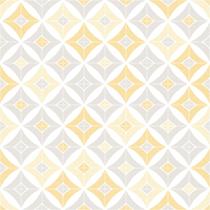 Papel de parede kantai oba - geométrico cinza e amarelo