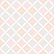 Papel de parede kantai oba - geométrico cinza e rosa