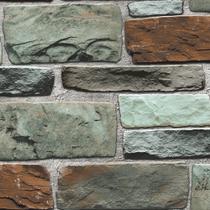 Papel de parede kantai stone age - pedra cinza e laranja