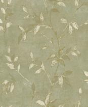 Papel de parede kantai verona 1 - folhas verde acinzentado