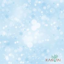 Papel de parede kantai yoyo 2 - inverno azul (flocos de neve)
