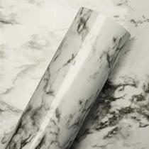 Papel de Parede Lavavél Autoadesivo Alltak Decor Marmore Bianco 1,00 X 0,61 - Ref.977D.65
