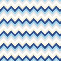 Papel De Parede Lavável Chevrons Tons De Azul 18m Papel De Parede Lavável Chevrons Tons De Azul 18m