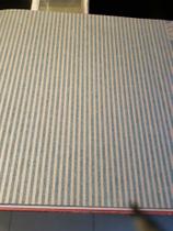 Papel De Parede Lavável Listrado Verde E Dourado