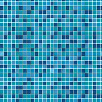 Papel De Parede Lavável Pastilhas ul-Piscinas 9M