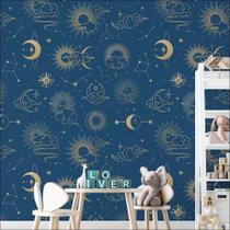 Papel de Parede Luas e Estrelas