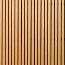 Papel De Parede Madeira Ripada Clara 2,5m lavável Para Sala Quarto