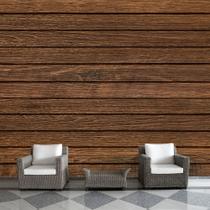 Papel de Parede Madeira Tabuas Quarto Sala Adesivo - 248pcm