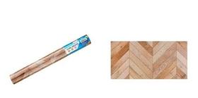 Papel De Parede Madeira Zig Zag Adesivado Vinilico 10m