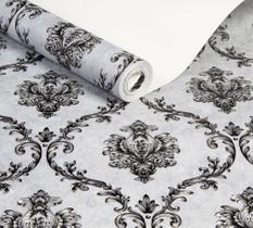 Papel De Parede Magnific WP10/11 Arabesco Medalhão Vinílico Rolo De 9,50M