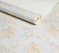 Papel De Parede Magnific WP10/11 Arabesco Medalhão Vinílico Rolo De 9,50M