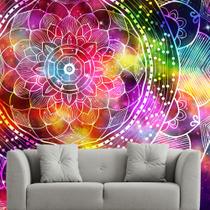 Papel de Parede Mandala Decorativa Sala Adesivo - 289pcm Papel de Parede Mandala Decorativa Sala Adesivo - 289pcm