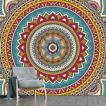 Papel de Parede Mandala Decorativa Sala Painel - 282pcp