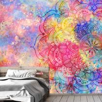 Papel de Parede Mandala Decorativa Sala Painel - 284pcp