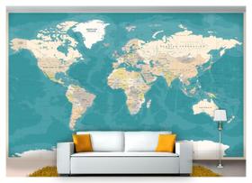 Papel De Parede Mapa Mundi Nmu18 Papel De Parede Mapa Mundi Nmu18