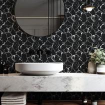 Papel de Parede Mármore Black