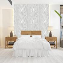 Papel de Parede Mármore Branwen - Rolo com 10 Metros Revestimento