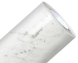 Papel de Parede Mármore Calacata Branco Vinil Adesivo Impermeável Lavável Pia Box Banheiro 2m X 60cm