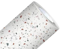 Papel de Parede Mármore Granilite Vinil Adesivo Impermeável Lavável Pia Box Mesa Banheiro 2m X 60cm
