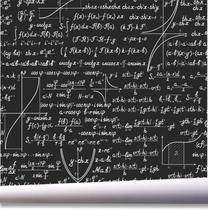 Papel De Parede Matemática Estudo Escola Kit 02 Rolos A591 - Quartinho Decorado
