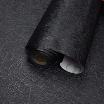 Papel de parede MeLunmer Black Peel and Stick Silk 5m x 40cm