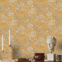 Papel de Parede Metropolitan Stories 3 Floral Amarelo 391172MS