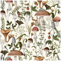Papel de parede MILEPER cogumelo boho 45 x 200 cm autoadesivo Papel de parede MILEPER cogumelo boho 45 x 200 cm autoadesivo