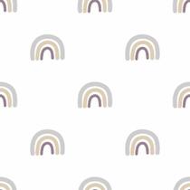 Papel de Parede MiniMe Infantil Cinza 17129