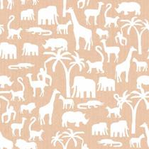 Papel de Parede MiniMe Infantil Laranja 17131 Papel de Parede MiniMe Infantil Laranja 17131