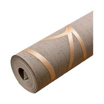 Papel De Parede Moderno Listrado 3D Estereoscópico Para TV, Tecido Não Tecido Para Quarto E Sala De