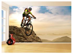 Papel De Parede Mountain Bike Ar Livre Passeio 3,5M Aca38