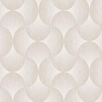 Papel De Parede Multiuso 10mx0,52m Vinilizado Ondas Bege