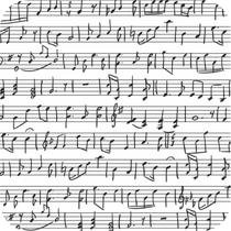 Papel De Parede Notas Musicais Clave De Sol Kit 2 Rolos A442