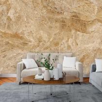 Papel de Parede Painel 3D Mármore Bege Bahia 3M Revestimento Auto Colante Marmorizado lavável