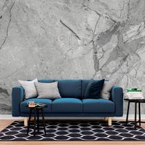 Papel de Parede Painel 3D Mármore Calacata Cinza Claro 2,5M Auto Colante Lavável Revestimento Papel de Parede Painel 3D Mármore Calacata Cinza Claro 2,5M Auto Colante Lavável Revestimento