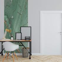 Papel de Parede Painel 3D Mármore Carrara Verde 1M Claro Revestimento Auto Colante Marmorizado Papel de Parede Painel 3D Mármore Carrara Verde 1M Claro Revestimento Auto Colante Marmorizado