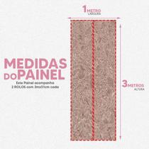 Papel De Parede Painel 3D Mármore Granilito Vinílico 1M