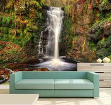 Papel de Parede - Painel Adesivo Cachoeira 3D 2M² na 026