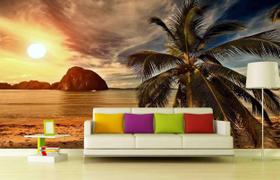 Papel de Parede Painel Fotográfico Praia n47 2,00X3,00