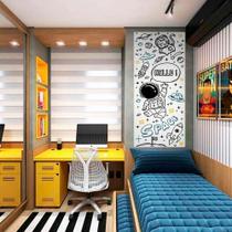 Papel de Parede Painel Frase Space