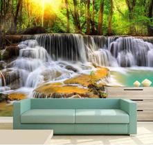 Papel de Parede - Paisagens Cachoeira 3D 1M² na 007