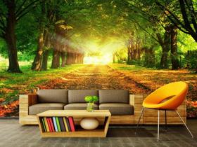 Papel de Parede Paisagens Floresta 02 - 1,00 X 1,00