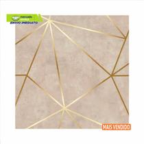 Papel De Parede Para Quarto Casal e Sala Rose Fio Gold 3m