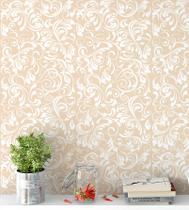 Papel De parede Para Quartos E Sala Em Tons Nude Completo