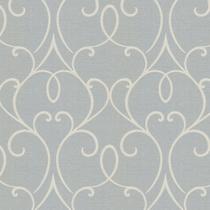 Papel De parede Para Quartos E Sala Fundo simulando jeans Detalhes Arabescos na cor Nude