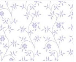 Papel De Parede Para Sala Quarto Floral Flores Azul Em 3d Adesivo Lavável FL84